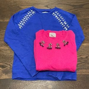 🌻🌻 2 CREWCUTS GIRLS TOPS